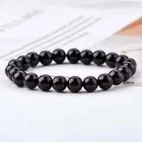 GELANG TANGAN PRIA DAN WANITA BISA DI ADJUST PAKAI KARET MODEL SEPERTI GlOK HITAM Bracelets