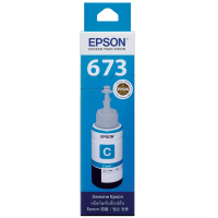 【EPSON】673 原廠藍色墨水罐/墨水瓶 70ml(T673200)