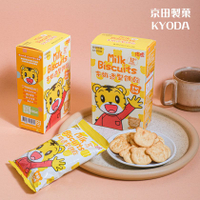 【京田製菓】巧虎造型餅乾（45gX2包）牛奶口味