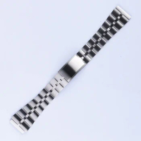 20mm Stainless Steel Bracelet WatchBand Strap For Bullhead Watch SEIKO FISH BONE Z040S