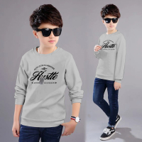 Kaos anak cowo distro streetwear Hustle 1989 baju anak cowo lengan panjang tshirt anak cowo lengan p