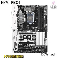 For ASROCK H270 PRO4 Motherboard 64GB HDMI PCI-E3.0 M.2 LGA 1151 DDR4 ATX H270 Mainboard 100% Tested Fully Work