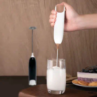 Household kitchen appliances coffee cream bubbler electric wireless handheld kitchen baking whisk