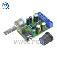 DC 1.8-12V TDA2822M 2.0 Dual Channel Stereo Audio Power Amplifier Board Mini AUX Audio Amplifier With Potentiometer