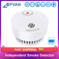 Fire Alarm Independent Photoelectric Smoke Detector High sensitivity Safety prevention Smoke Sensor Alarm