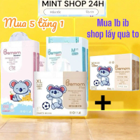 【Mới 2025】 [CHAT shop chọn ưu đãi từ 1B- Mua 5 Tặng 1]Tã/Bỉm BEMOM HÀN QUỐC Dán/Quần Đủ Size s56/M48