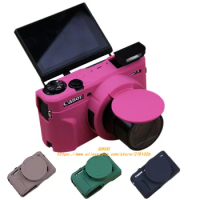 camera bag for Canon G7X2 G7X3 G7X Mark II III SX740HS sx730hs vlog Camera case Silicone soft shell Soft protective casing