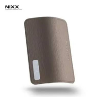 NIXX | LEATHER SLEEVE - GREY