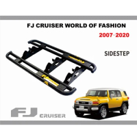 Modified Lightweight Off-Road Pedals For Toyota FJ Cruiser Side Steps Nerf Bars &amp; Running Boards FJ Cruiser Sidestep Side Pedals