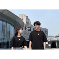 baju couple kaos pasangan pacar pacaran kembaran terbaru murah hati hitam ALOHA