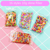 DIY 10g Fake Sprinkles Decoration For slime Filler Slime Supplies simulation Candy Cake Dessert Toys slime Mud clay Accessories