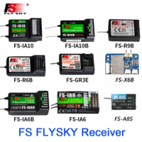 FlySky FS-R6B FS-GR3E FS-IA10B IA6B X6B FS-A8S receiver receptor para i6 i10 CT6B T6 TH9x transmisor de Control remoto partes