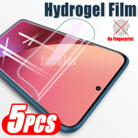 5PCS Hydrogel Film For Xiaomi 12 X 11T Pro 12X 11 T Lite 5G NE Xiomi Xiaomy 12Pro 11TPro 11Lite Water Gel Screen Protector 600D