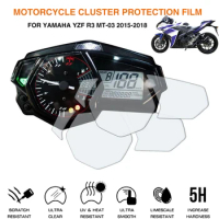 For YAMAHA YZF-R3 MT03 MT-03 YZFR3 2015 2016 2017 2018 Motorcycle Cluster Scratch Protection Film Screen Protector Accessories