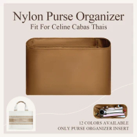 Nylon Purse Organizer Insert Fit for Celine Cabas Thais Tote Small Bag Inside Purse Organizer Bag Ma