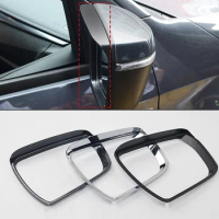 ABS Chrome for Mazda BT-50 BT50 2021 2022 Exterior Accessories Car Side Door Rearview Mirror Rain Eyebrow Sticker Cover Trim