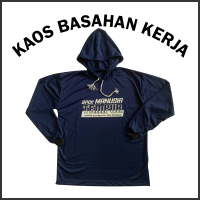 BISA COD kaos basahan kerja bersablon MANUSIA TEMPUR kaos kerja lengan panjang proyek sawah berkebun