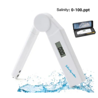 SA-917 Foldable 0-100.ppt Salinity Meter Seawater Concentration Aquarium Portable Pen Type Salinity Water Quality Tester SA917