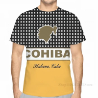 All over print Cohiba Habana Cuba Cigar men T-Shirt women fashion girl t shirt boy tops tees Short S