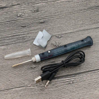 8w USB Soldering Iron Electric Heating Tools Small Tip Rework With Indicator Light Welder Pen ABS+Stainless Steel Equipmet