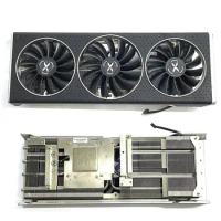 For XFX RX 6700 XT 12GB Overseas OC Graphics Card Replacement Cooler RX6800 XT 12GB Overseas OC GPU Fan CF9015U12D