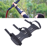 Archery Equipment Arm Guard Protection Forearm Safe Adjustable Bow Arrow Hunting Shooting Training Accessories Protector Tools