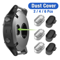 Charging Port Dustproof Plug Cover Protector Cap for Garmin Forerunner 955 945 255 Fenix 7 7S 7X 6 6S 6X TPU Clear Dust Cap Case