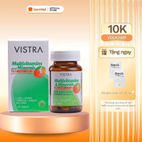 Viên Uống VISTRA Multivitamins & Minerals Plus Amino Acid 30 Viên Bổ Sung Vitamin, Khoáng Chất Và Ac