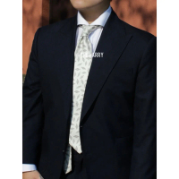 Cà vạt 8cm màu Ivory - màu kem - Ivory Neckties by The Harry