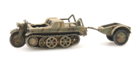 Mini 現貨 Artitec 387.251 HO規 Kettenkrad 半履帶型摩托運輸車 迷彩