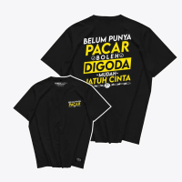 Kaos custom BELUM PUNYA PACAR BOLEH DIGODA