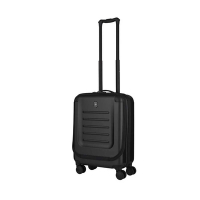 VICTORINOX 瑞士維氏20吋Spectra 2.0 可擴展式全球通用登機型旅行箱 / 行李箱-黑