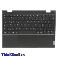 DE German Silver Keyboard Upper Case Palmrest Shell Cover For Lenovo Ideapad 5 14 14IIL05 14ARE05 14ALC05 14ITL05 5CB0Y88698