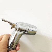 1PC ABS Plastic Bidet Spray Head Handheld Toilet Spray Gun Cleaning Toilet Booster Flusher Thread G1/2'