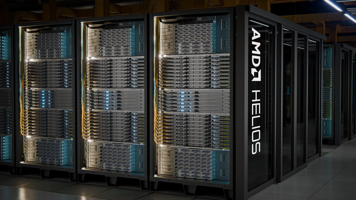 AMD ships Helios AI racks to challenge Nvidia data center dominance