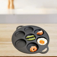 Kuali Telur, 7 Lubang, Alat Memasak Lain, Sesuai untuk Dapur Gas, Kuali Pancake dan Kuali Telur Dada