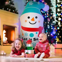 【子玄】雪人佈置 聖誕活動 聖誕場景(充氣不倒翁 充氣雪人 雪人場景)