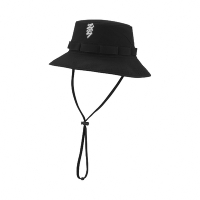 Nike 漁夫帽 Zion Bucket 男女款 喬丹 飛人 遮陽 休閒穿搭 外出郊遊 黑 白 DJ6123-010