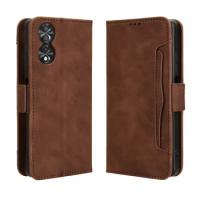 For TCL 40 NXTpaper 4G Luxury leather wallet case Multi card slot for TCL 40 NXTpaper Magnetic phone case