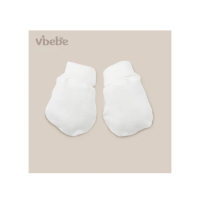 【Vibebe 官方直營】彈性束口紗布手套(台灣製 新生兒手套 透氣手套 防抓手套 嬰兒寶寶手套)