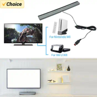 For Wii Wiiu Game Sensor Bar with Extension Cord Wired Motion Sensor Receiver IR Signal Ray USB Plug for Nintendo Will Remote