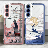 Summer Sky Case For Samsung Galaxy S24 S20 S21 S22 S23 Plus FE Ultra Soft Cover