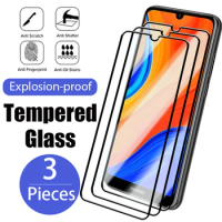 3Pcs Full Cover Protective Glass for Huawei P20 P30 Pro P30 P40 Lite Screen Protector Glass for Huawei Mate 20 Lite P Smart 2019