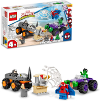 LEGO 樂高 (R)漫威 蜘蛛俠與超級好朋友 哈爾克和萊諾的各種卡車玩具 10782