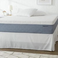 White/Gray Queen Mattress Full Size Certified Medium-Firm Furniture Home Cooling Gel Memory Foam Mattress 10 Inch Bed Mattresses