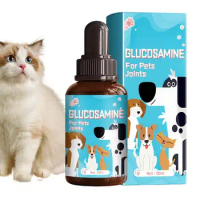 Glucosamine For Dogs 50ml Non-Greasy Liquid Glucosamine For Pet Care Dogs Joint Care Supplement Safe Dog Body Care Products