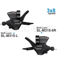 SHIMANO M315 2x8 3x8v Shifter Groupset SL-M315-L SL-M315-2L SL-M315-8R left and Right Shift Lever2/3x 8-speed Original parts