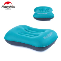 Naturehike Camping Pillow Portable TPU Inflatable Mini Travel Air Neck Pillow For Sleeping Rest Relaxing