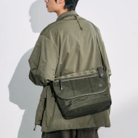 【PORTER INTERNATIONAL】自信經典NEW HEAT郵差包(森林綠)