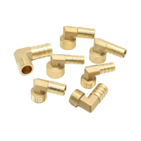 Brass Hose 12/14/16/19mm To 1/2 Male Female Thread Barb Connector Elbow Copper Water Oil and Air Pipe Fitting Coupler